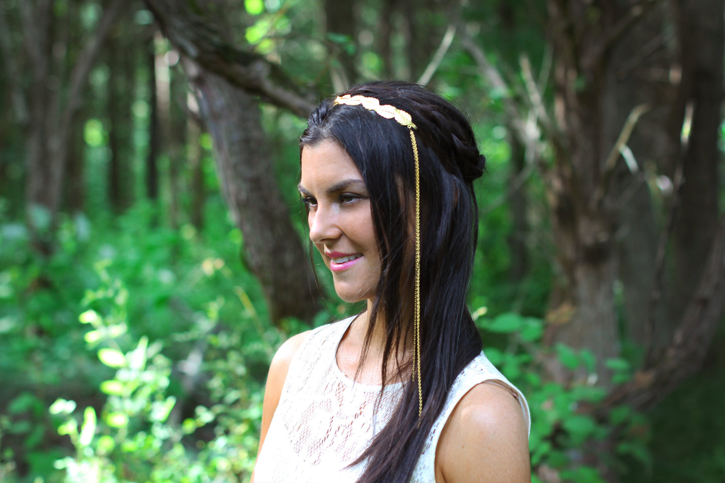 Chains Leaf Crown