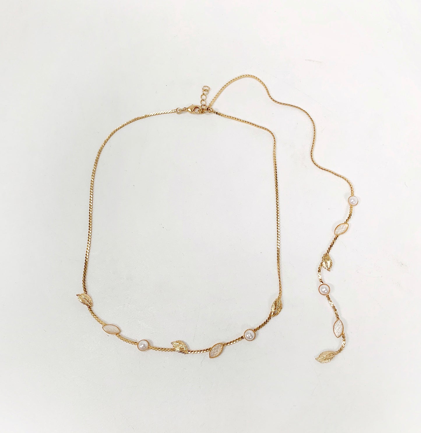 Elvira Back Drop Lariat Necklace