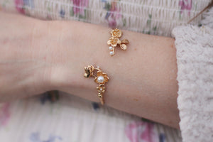 Butterfly & Ladybug Meadows Floral Bracelet