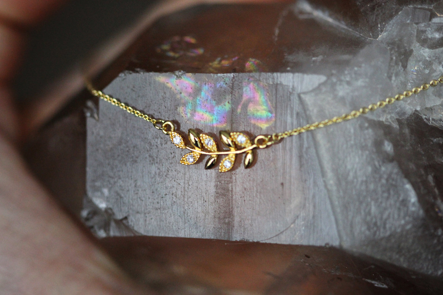 Tiny Crystals Necklace