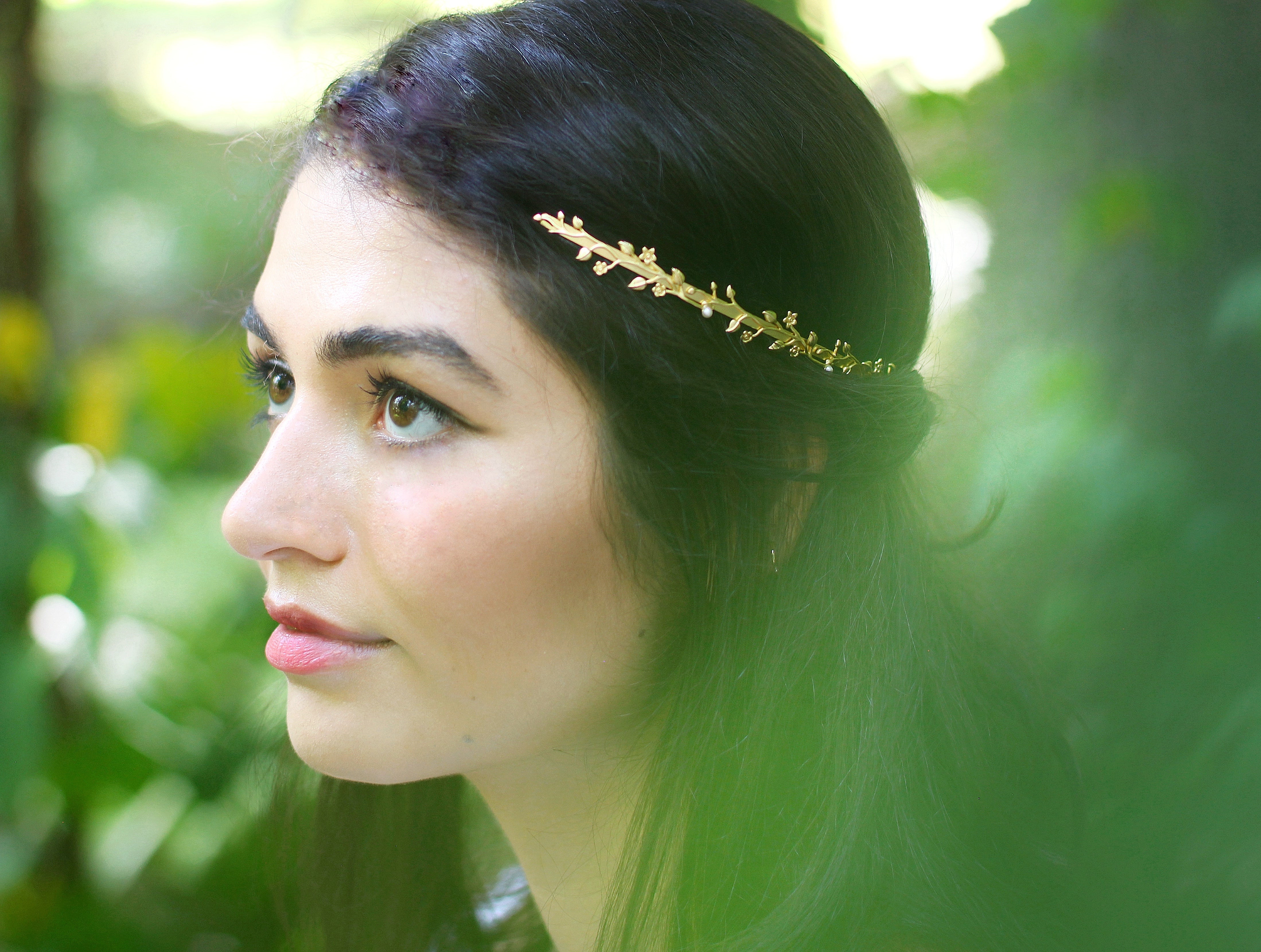 Full Enchanted Garden Goddess Crown