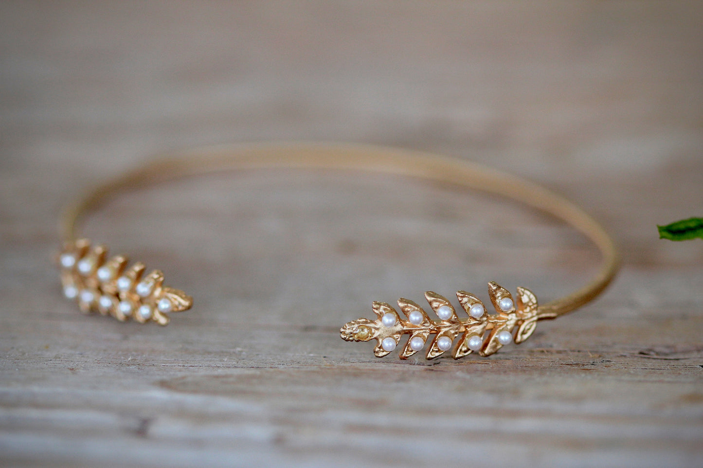 Stems and Pearls Bracelet- Discounted Version