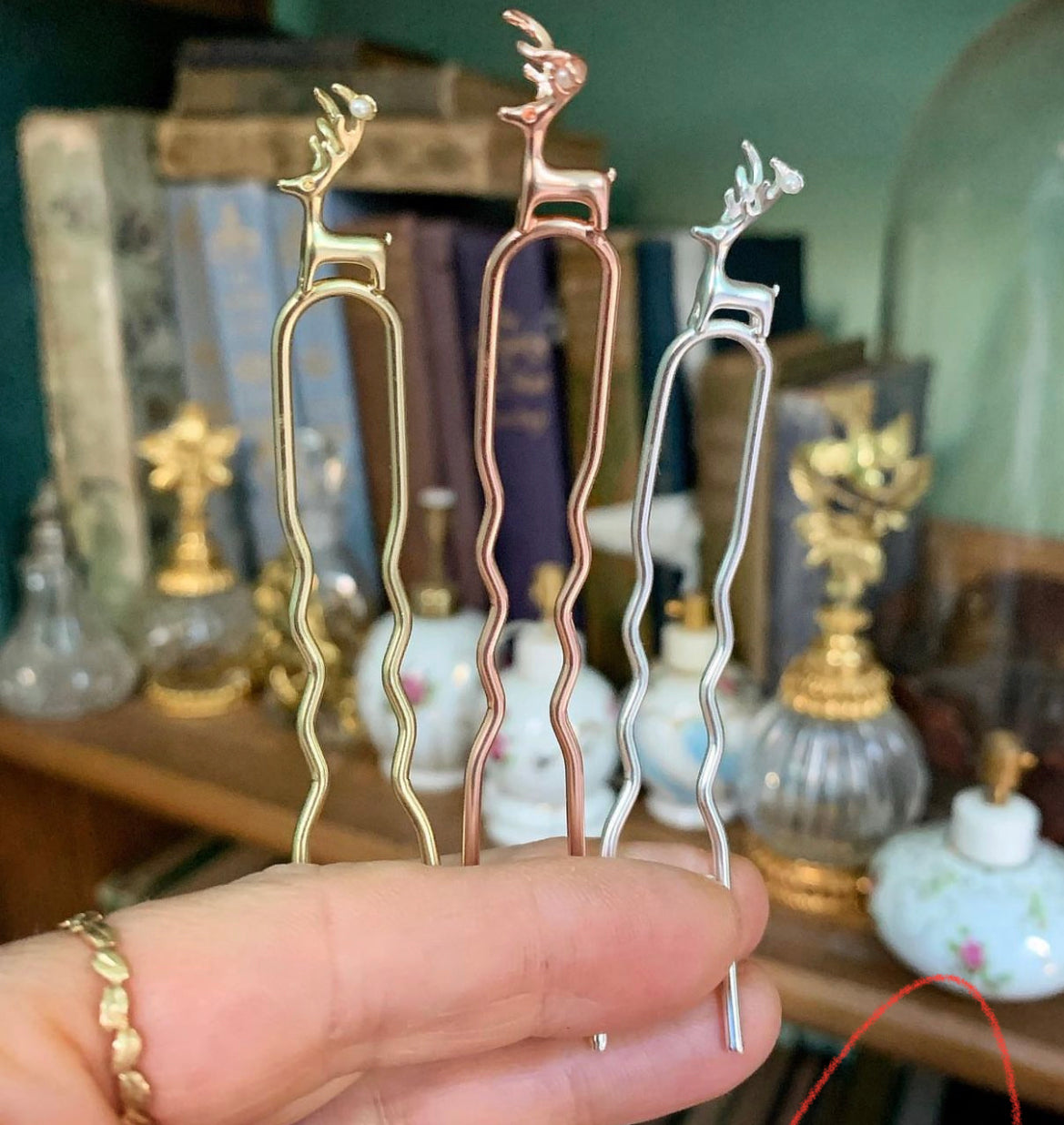 Baby Deer Hair Prong