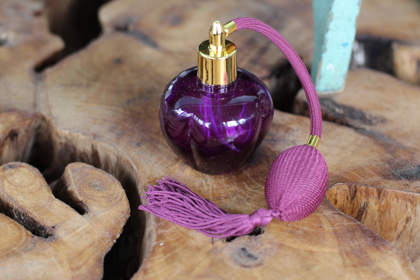 Purple Long Bulb Atomizer Perfume Bottle Reproduction