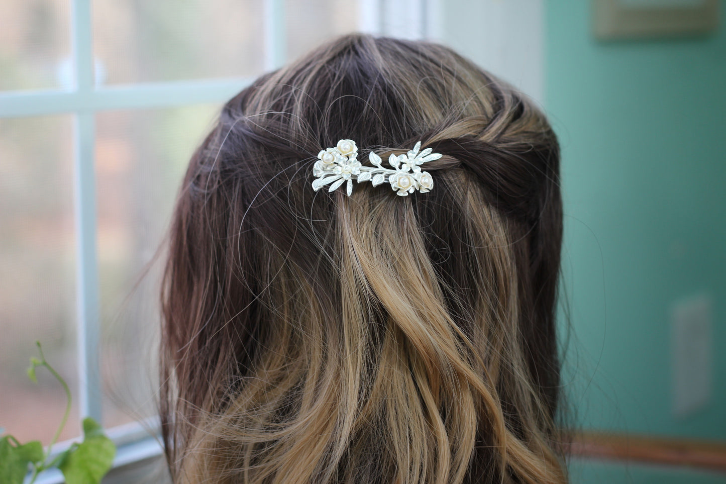 Mini Flora Floral Barrette