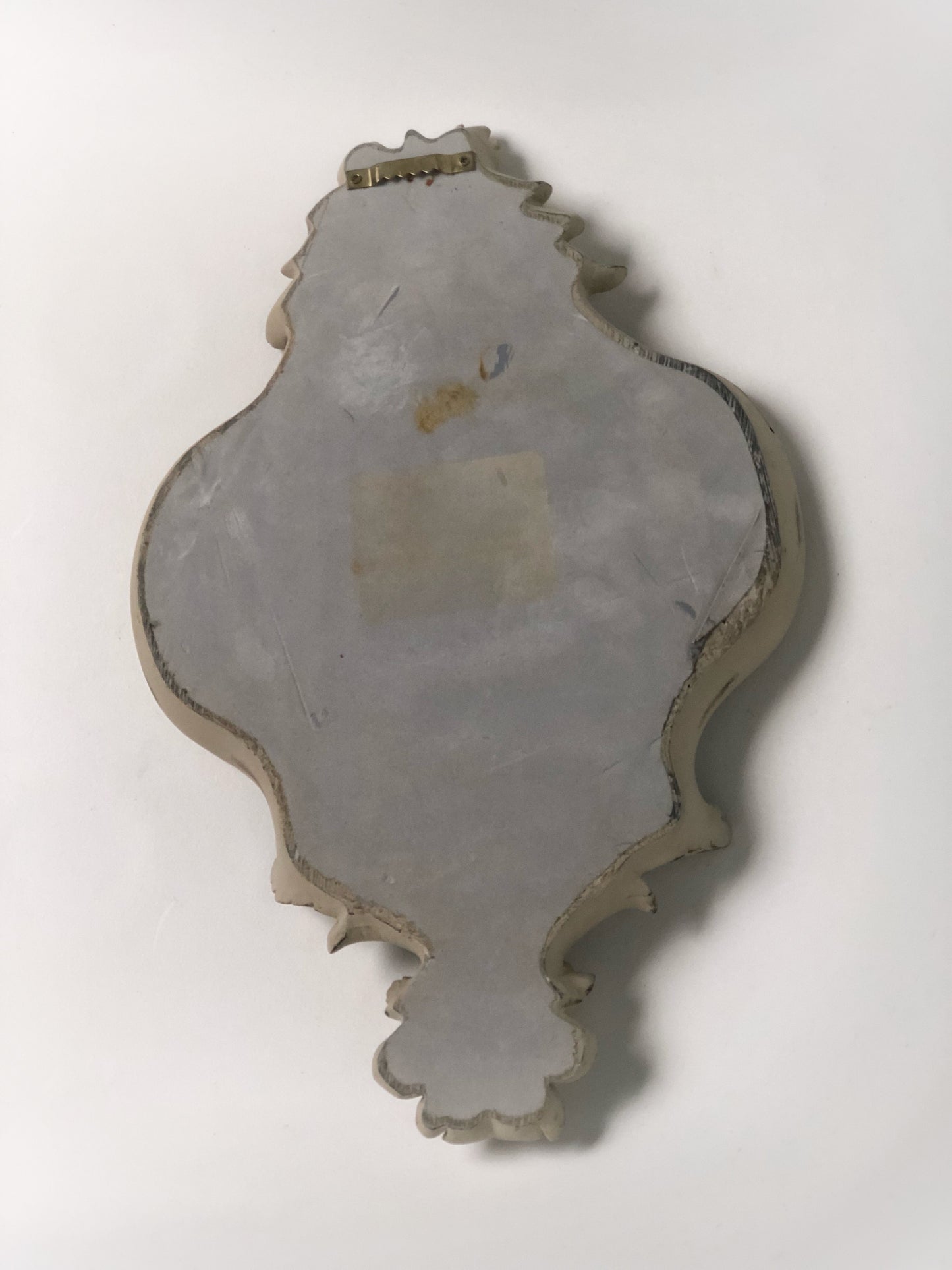 Florentine White Hanging Mirror