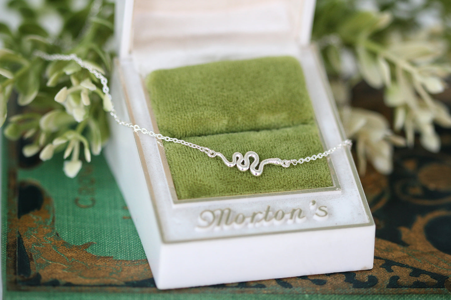 Tiny Snake Necklace