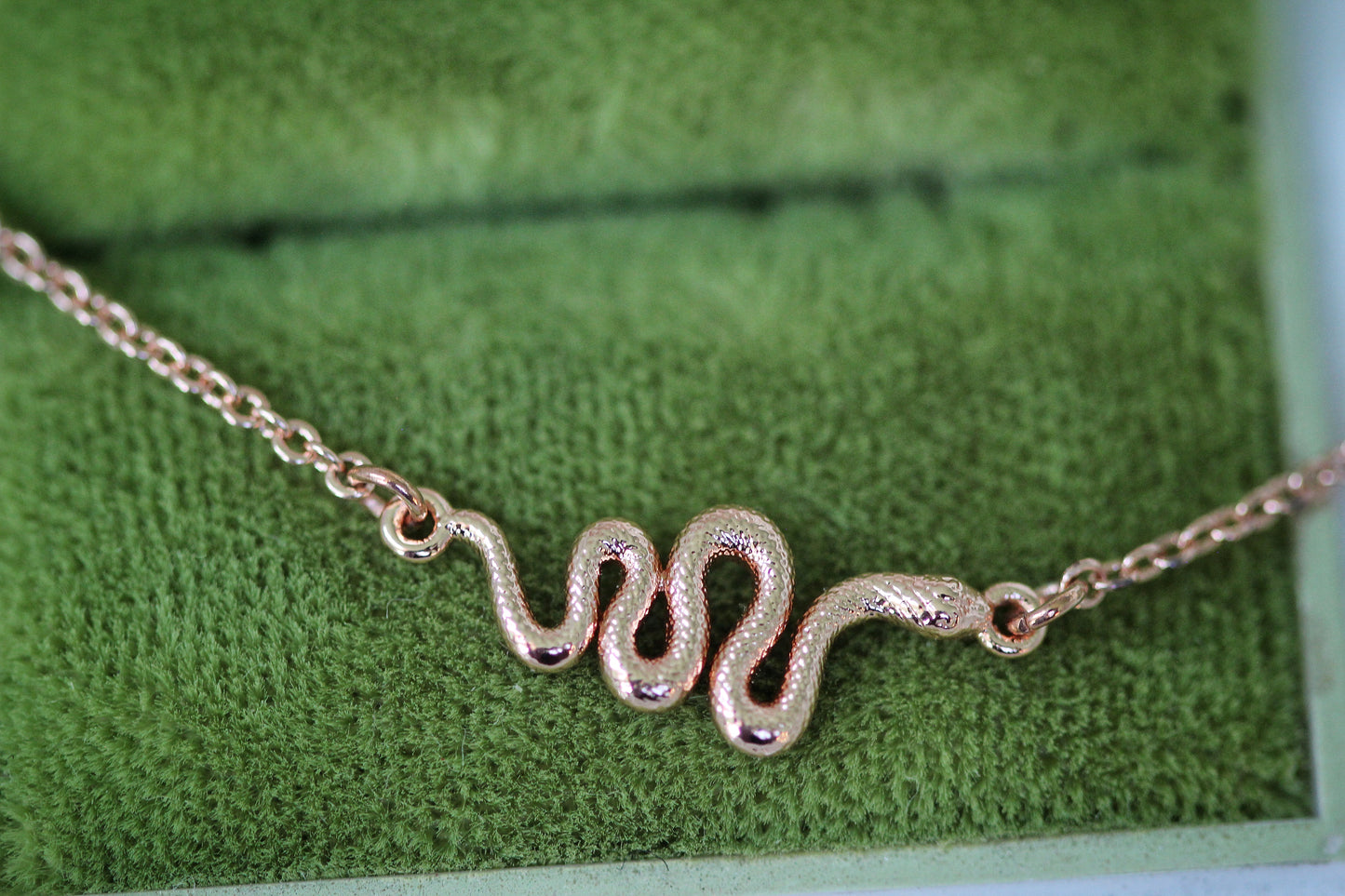 Tiny Snake Necklace