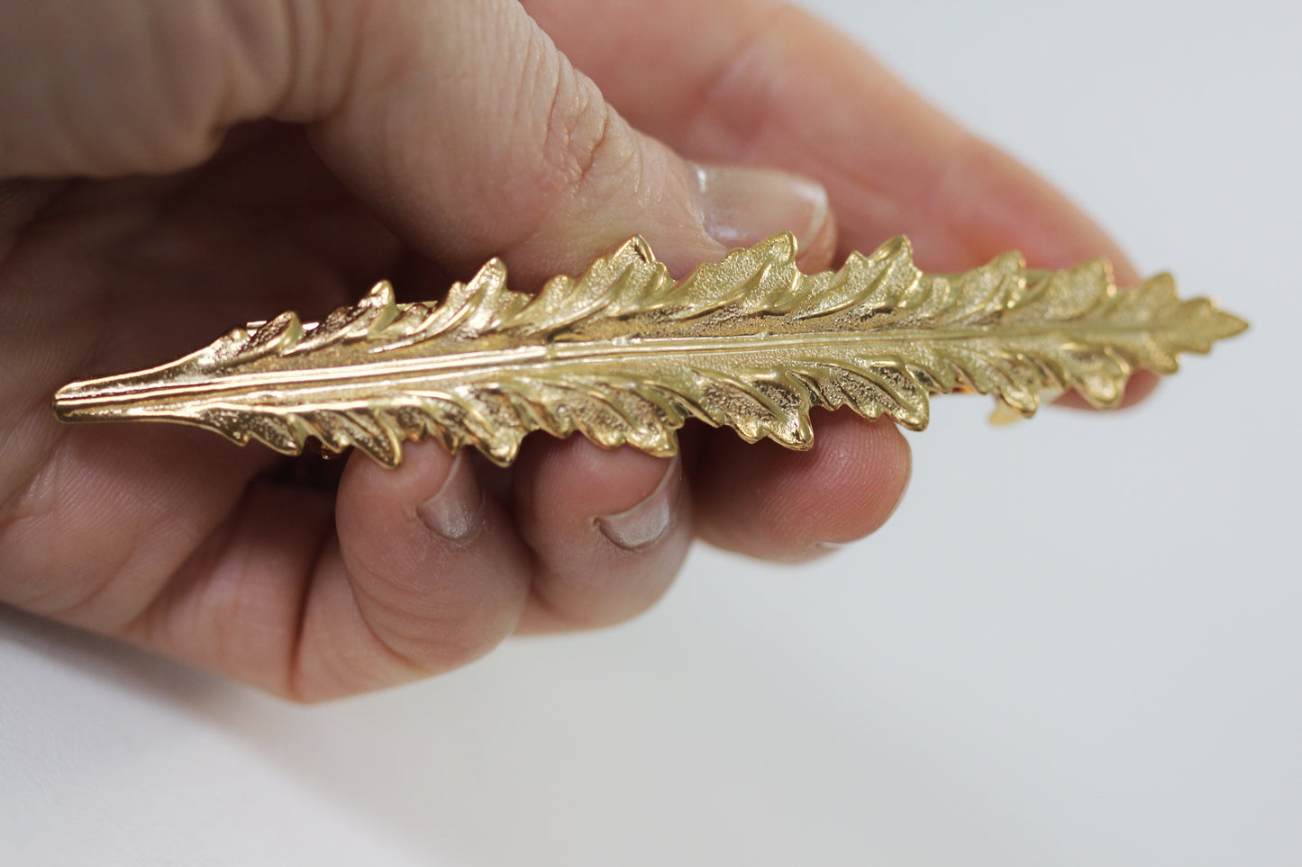 Bohemian Feather Barrette