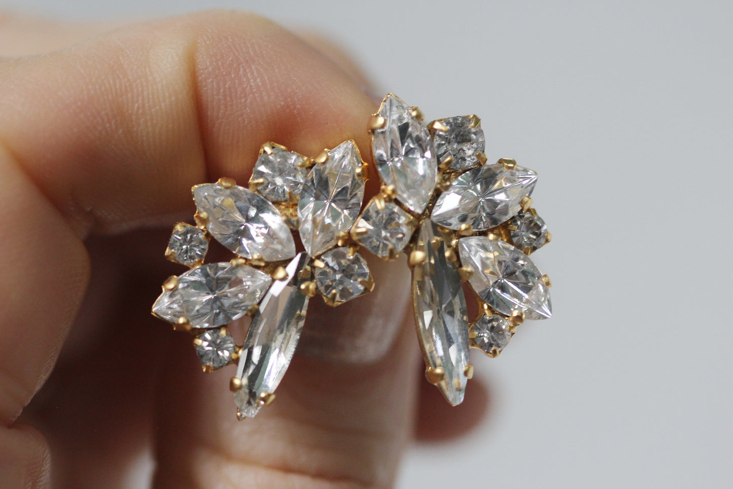 Made to Order* Crystal Cluster Earrings