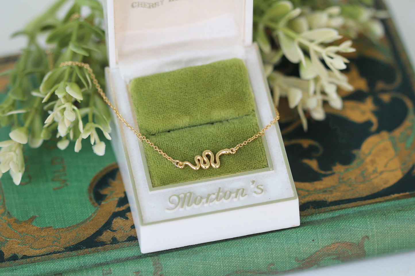 Tiny Snake Necklace