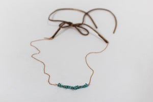 Turquoise Hair Chain