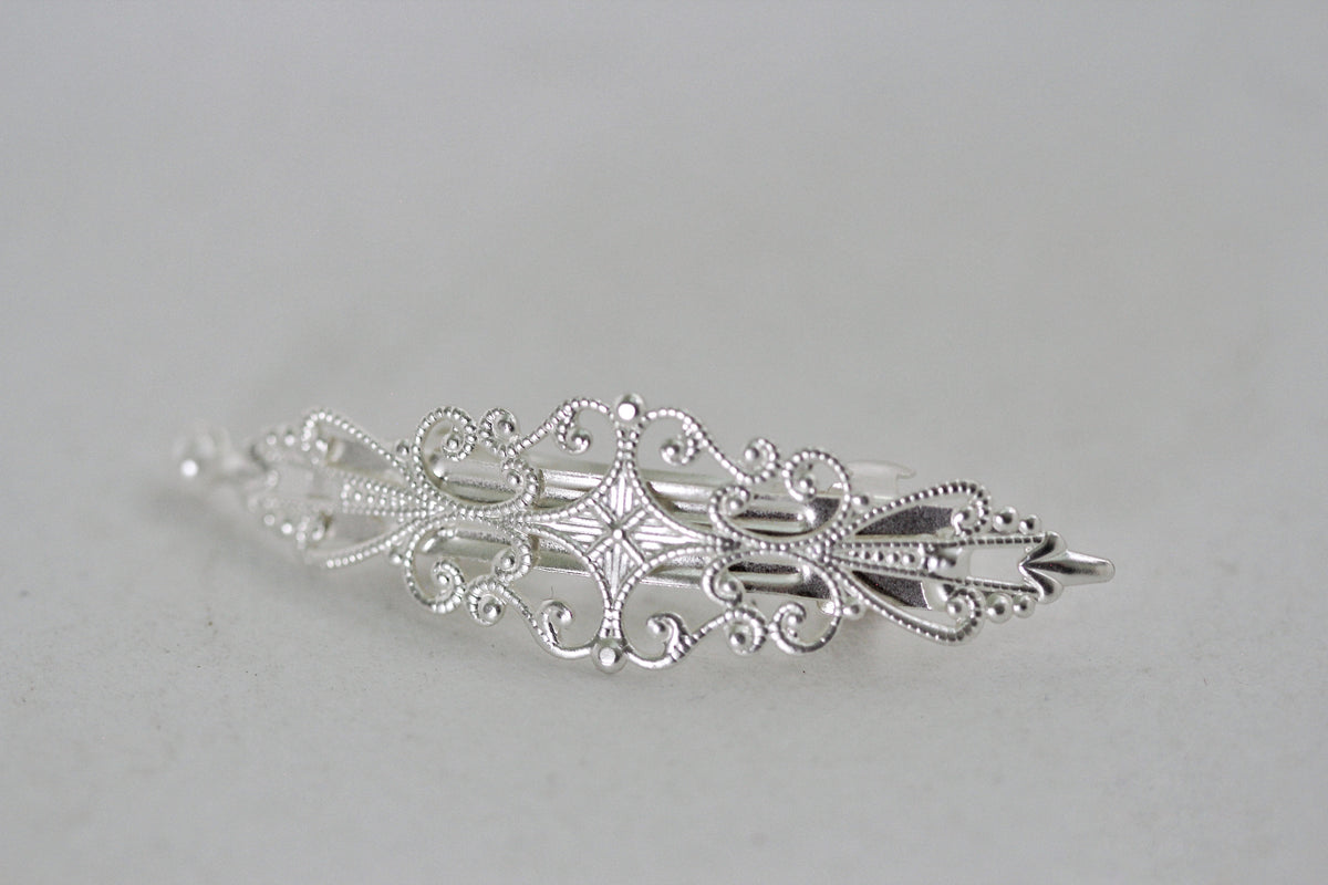 Small Lace Marquise Barrette