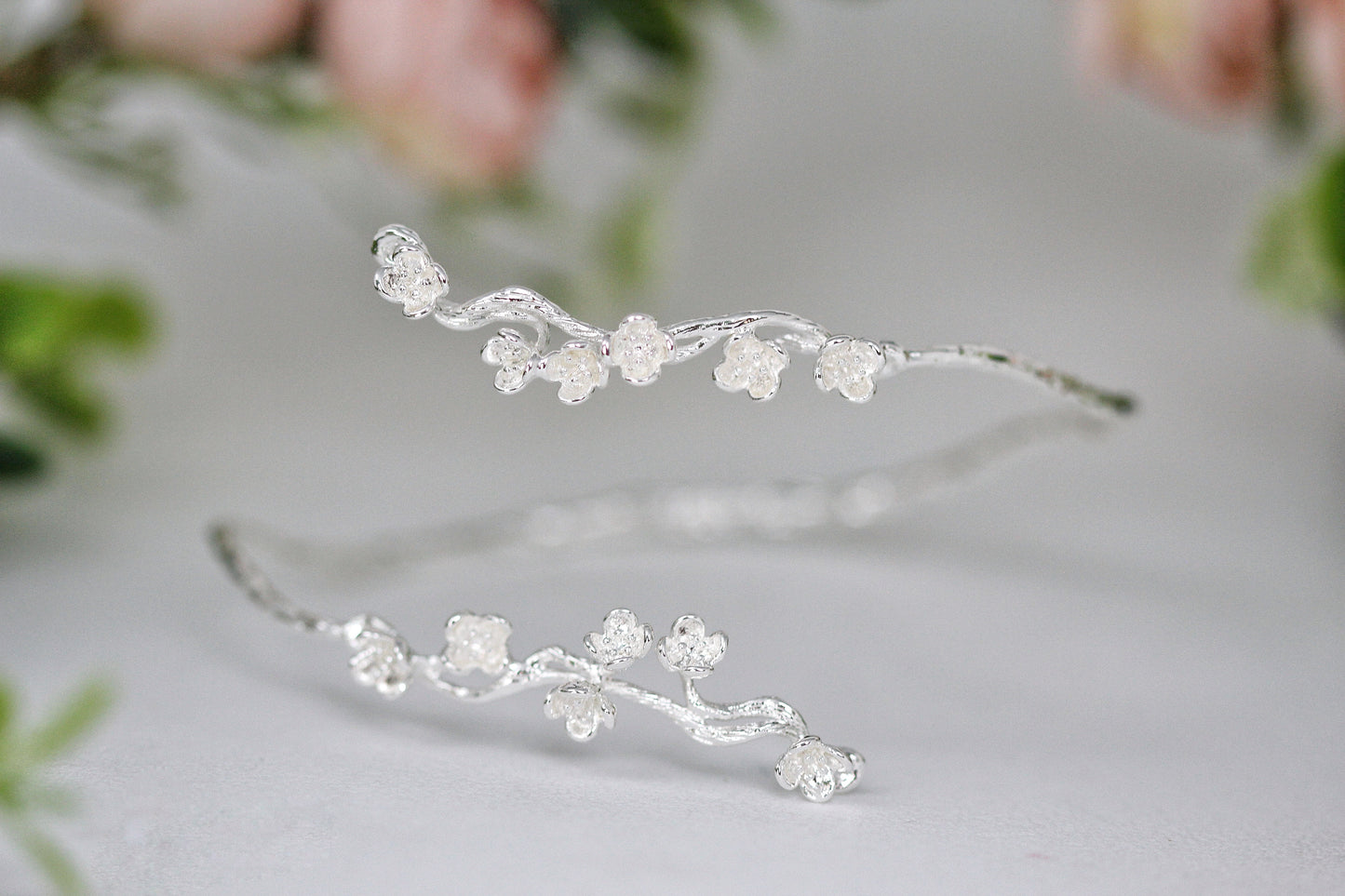 Sakura / Cherry Blossom Floral Arm Band
