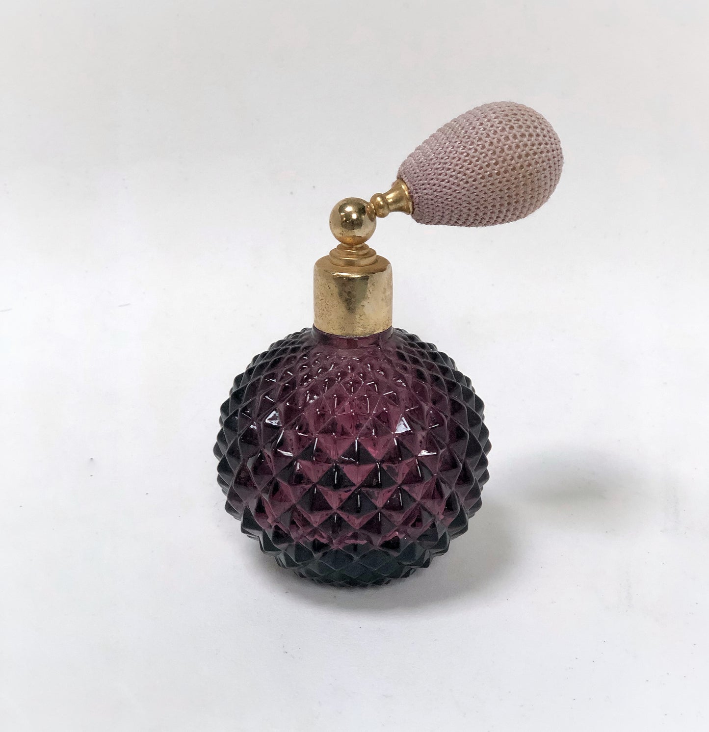 Vintage Purple Perfume Bottle