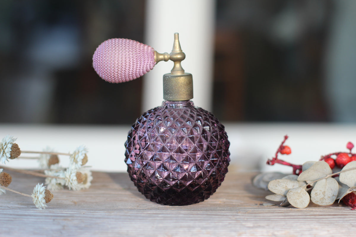 Purple Long Bulb Atomizer Perfume Bottle Reproduction – Avigail Adam