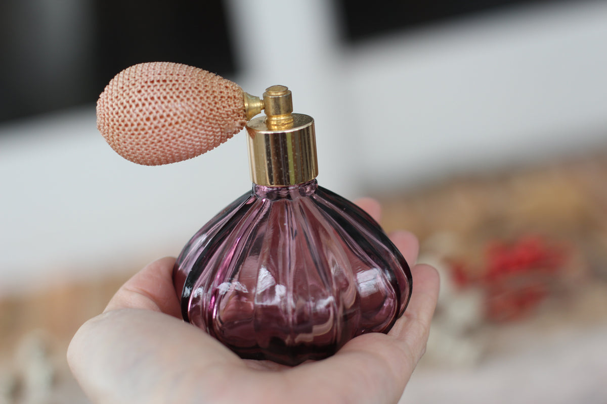 Purple Long Bulb Atomizer Perfume Bottle Reproduction – Avigail Adam