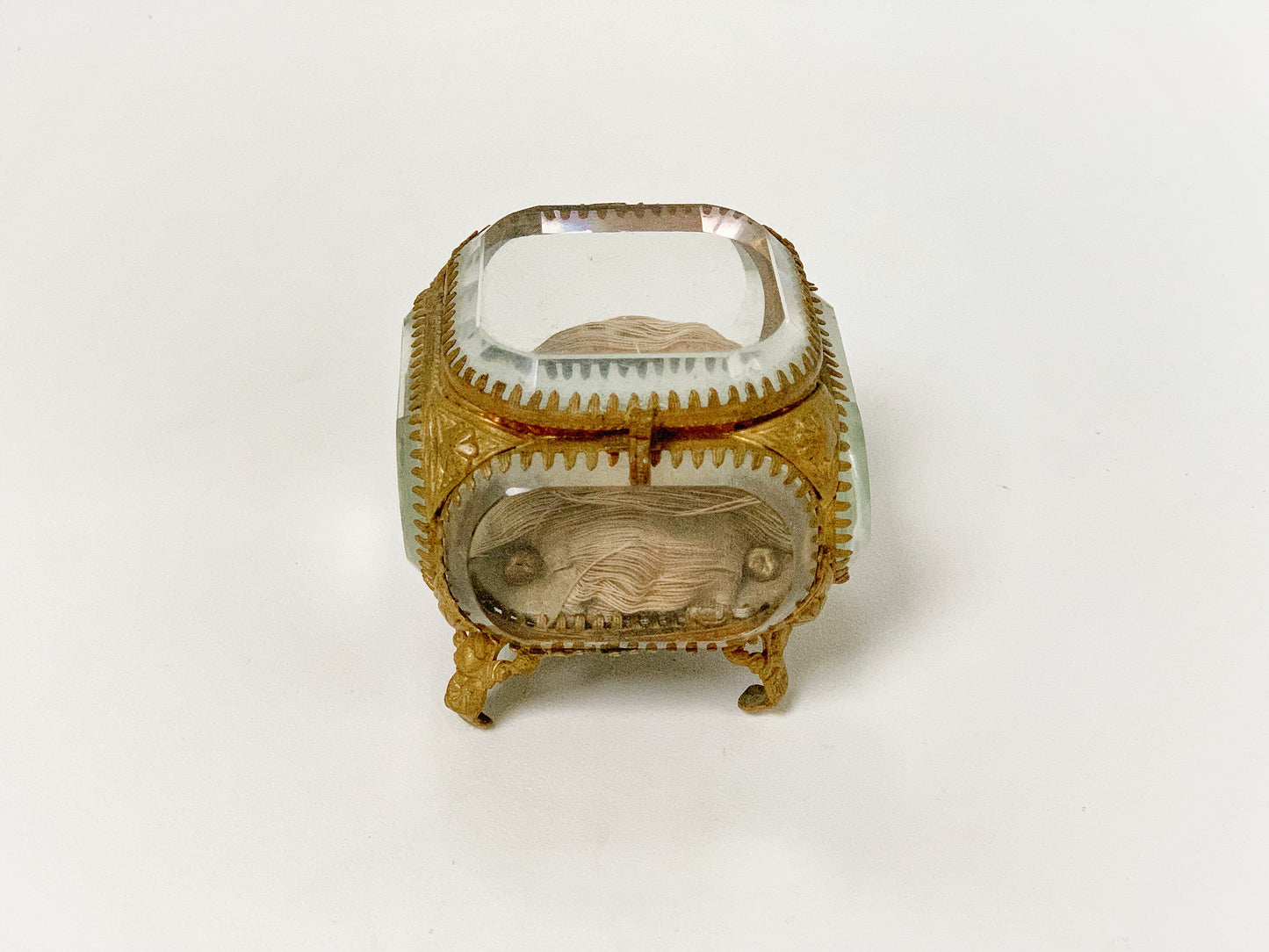 Antique French Victorian Jewelry Box