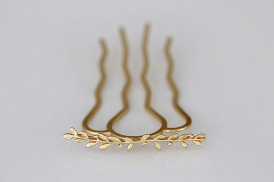 Blooming Twig Branch Hair Prong