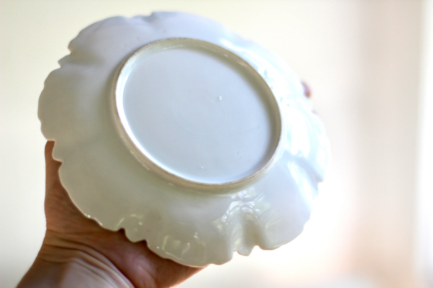 Callalily Flowers Porcelain Dish