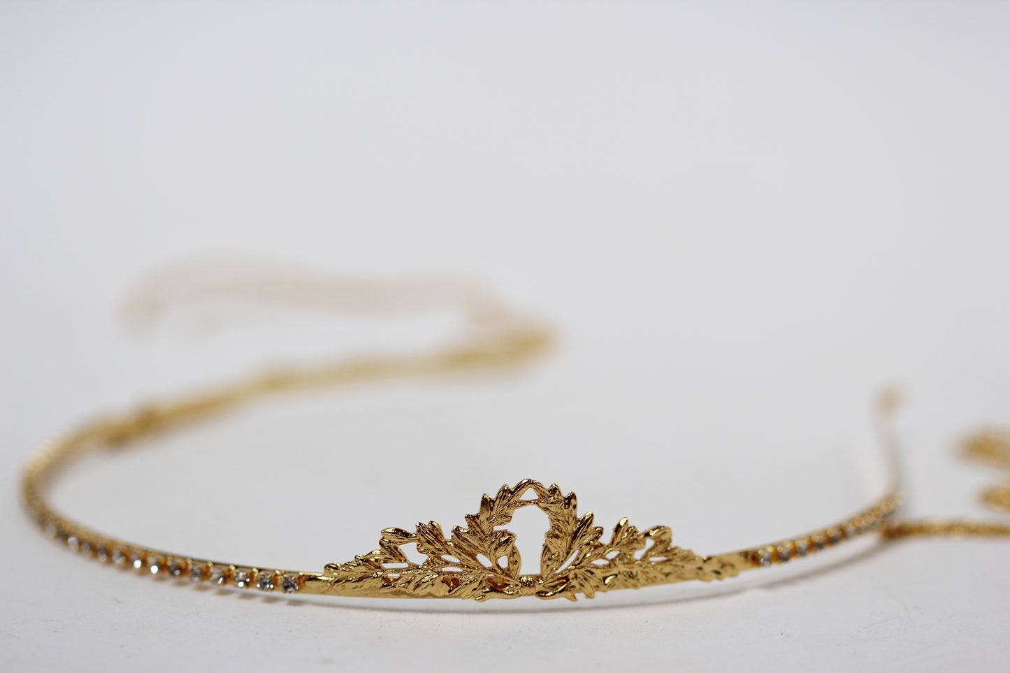 Crystals Chains Princess Tiara / Headband