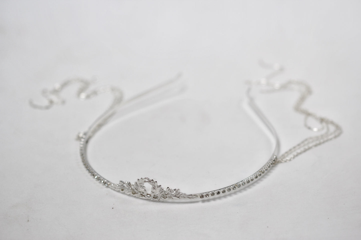 Crystals Chains Princess Tiara / Headband