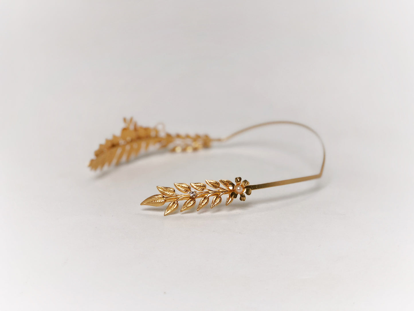 Preorder * Jessie Floral Asymmetrical Goddess Crown