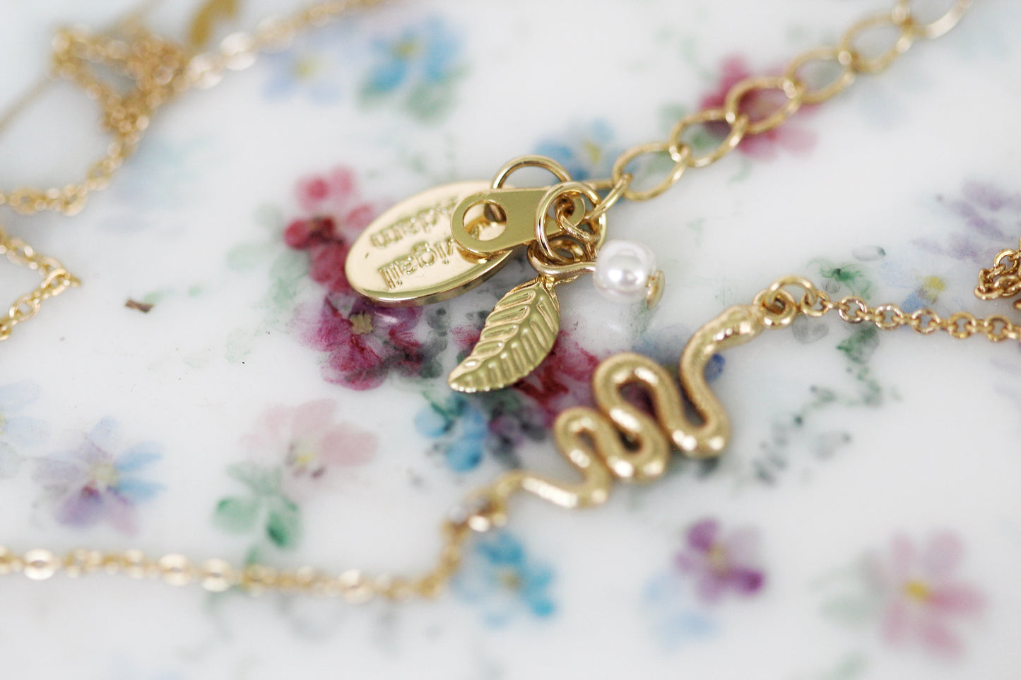 Tiny Snake Necklace