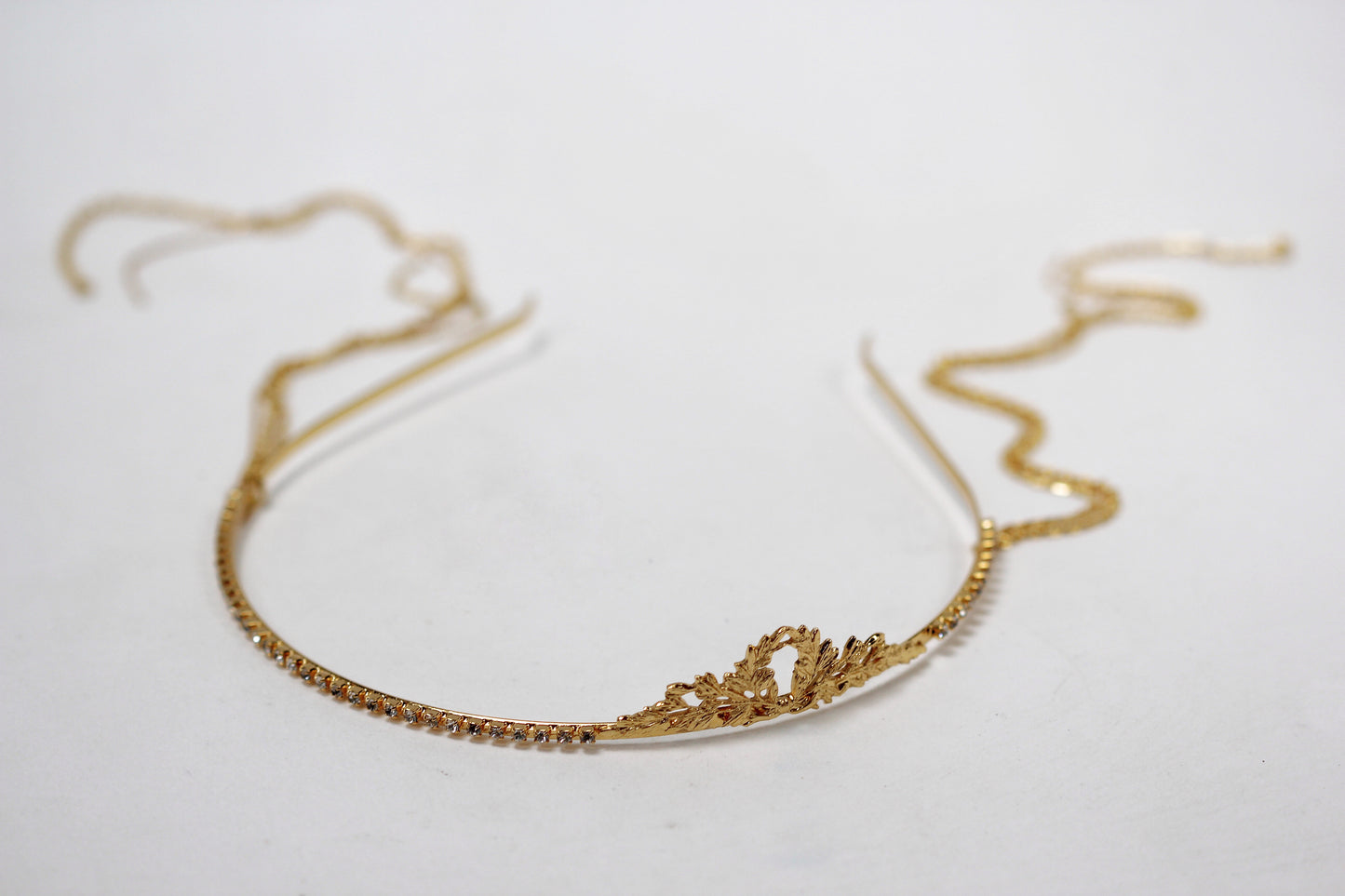 Crystals Chains Princess Tiara / Headband