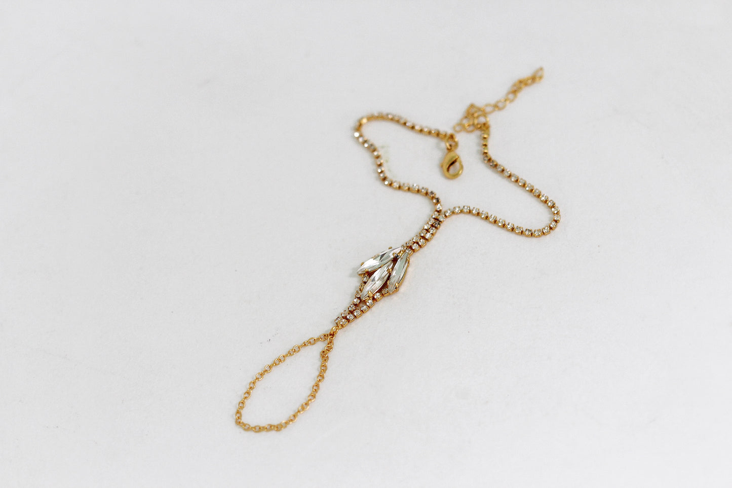 Virgini Crystals Hand Bracelet