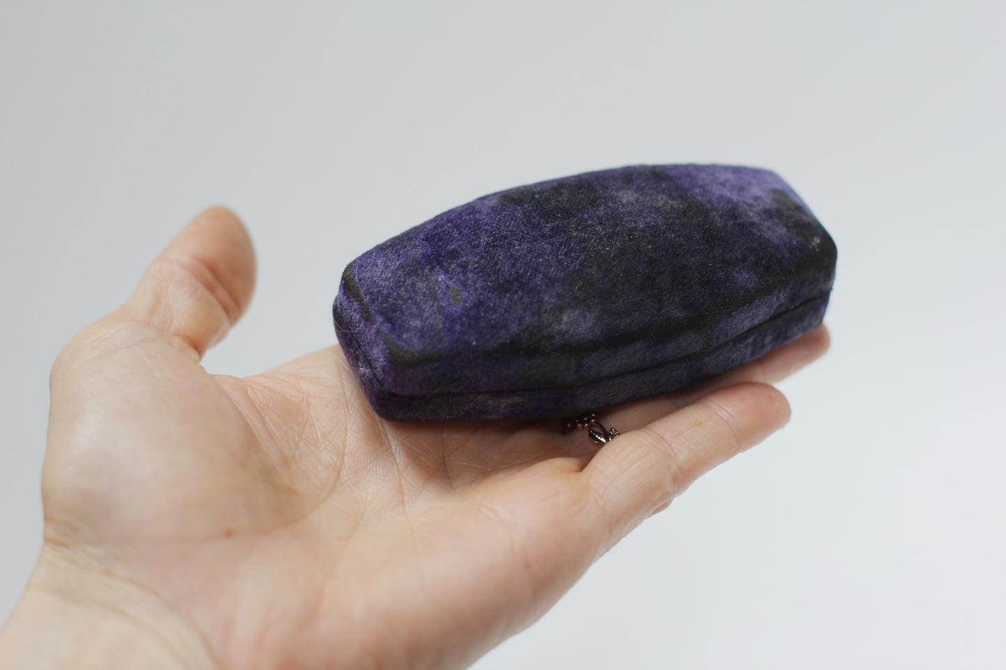 Antique Purple Velvet Bracelet Display Box