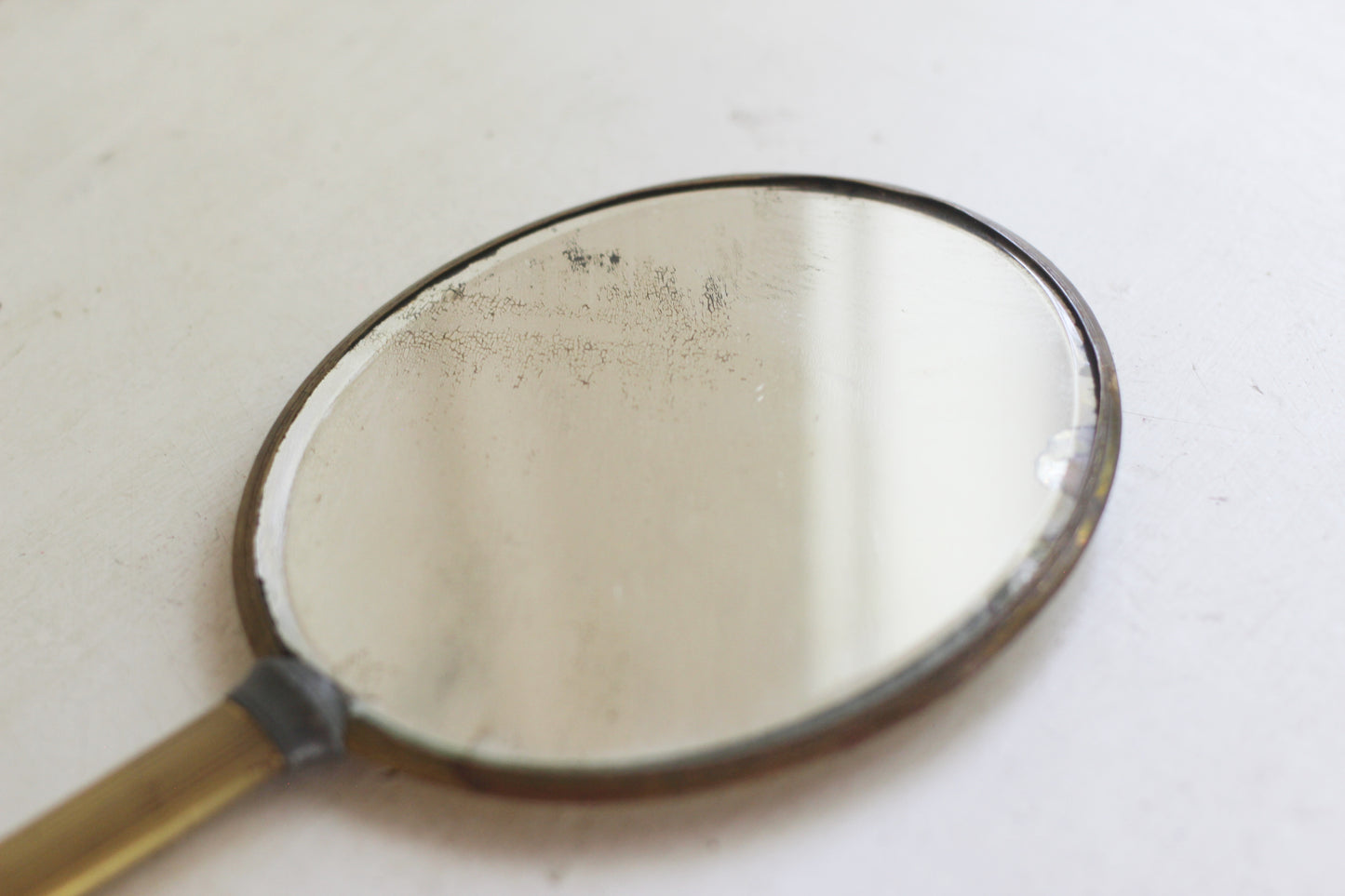 Antique Rose Hand Mirror