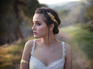 Preorder*** Josie Floral Asymmetrical Goddess Crown
