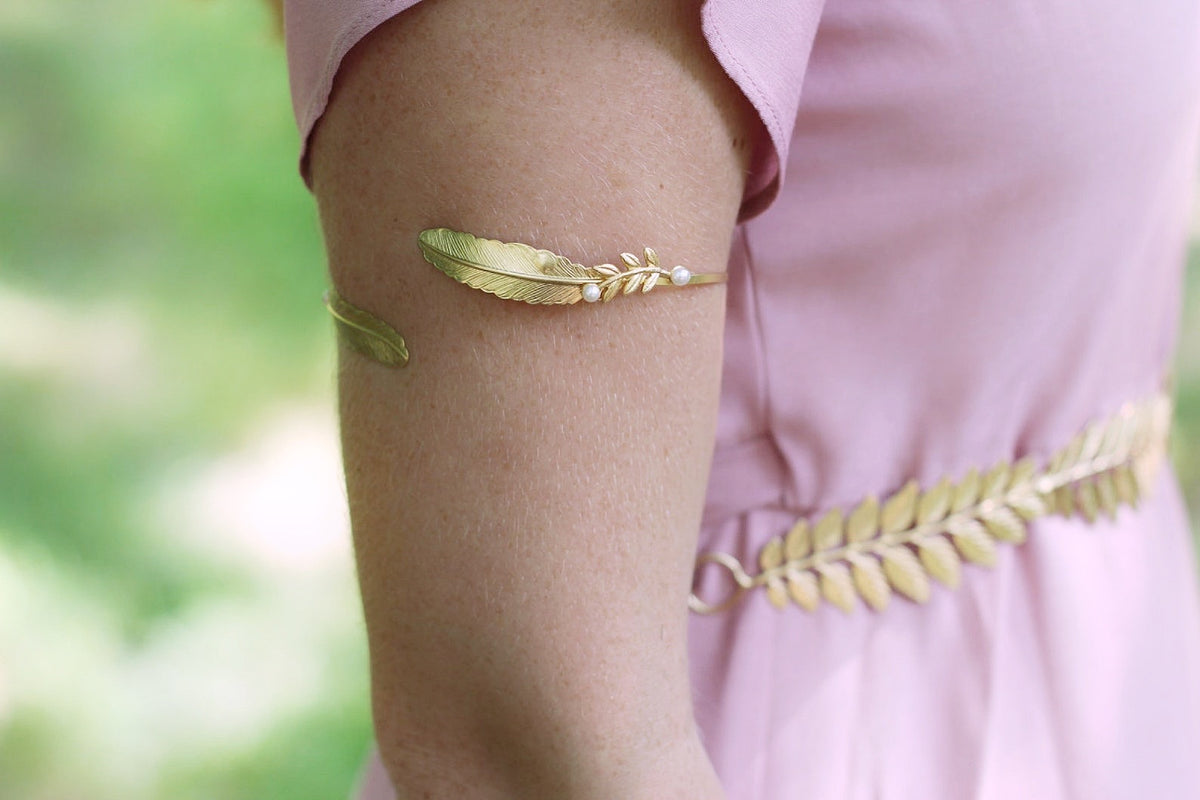 Greek Goddess Upper Arm Bracelet