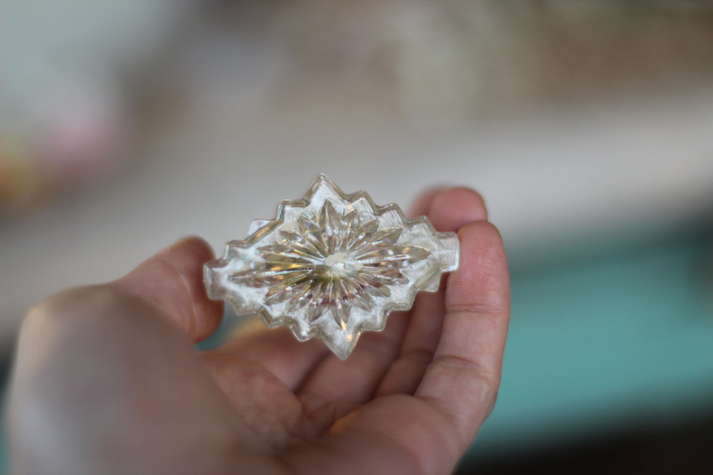 Vintage Clear Atomizer Perfume Bottle