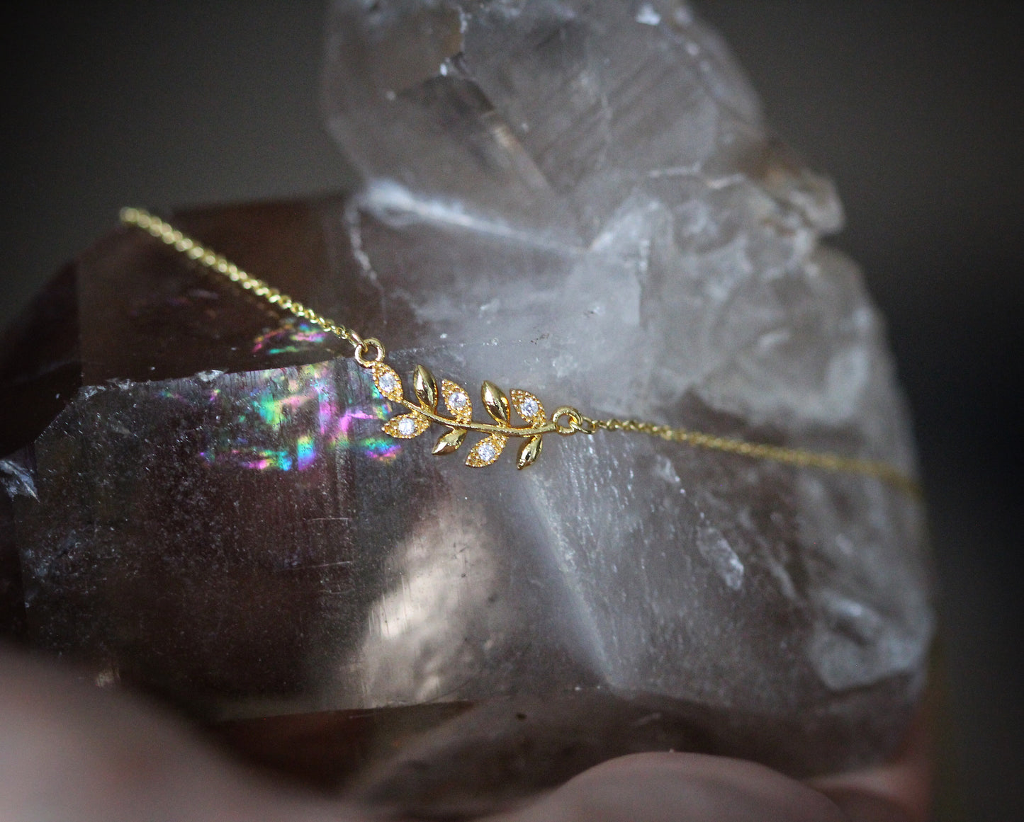 Tiny Crystals Necklace