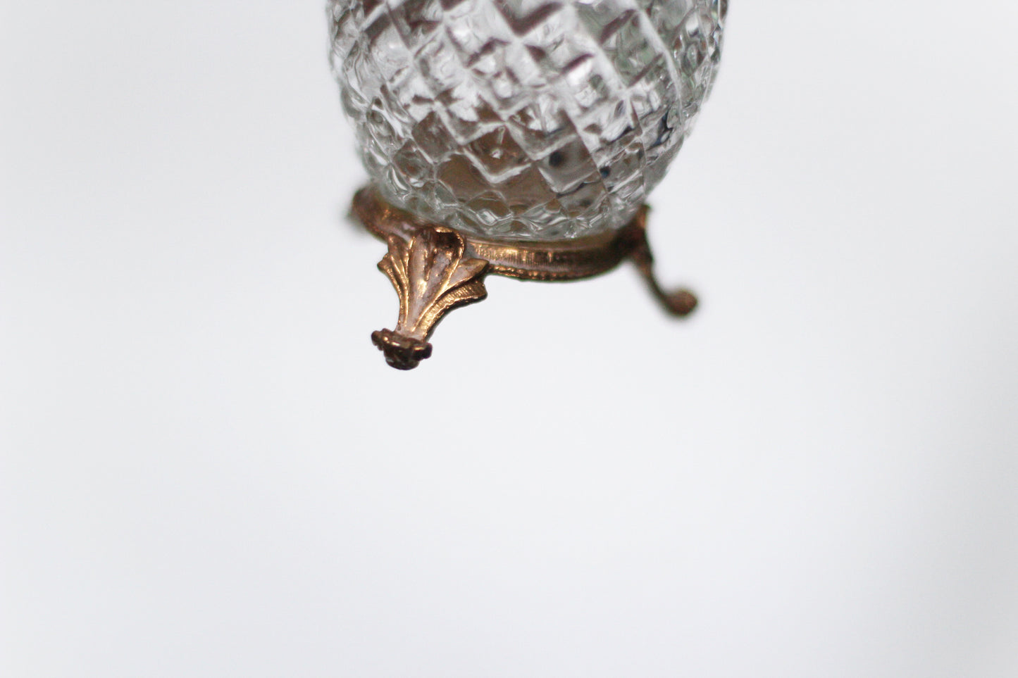 Antique Stylebuilt Ormolu Atomizer Perfume Bottle