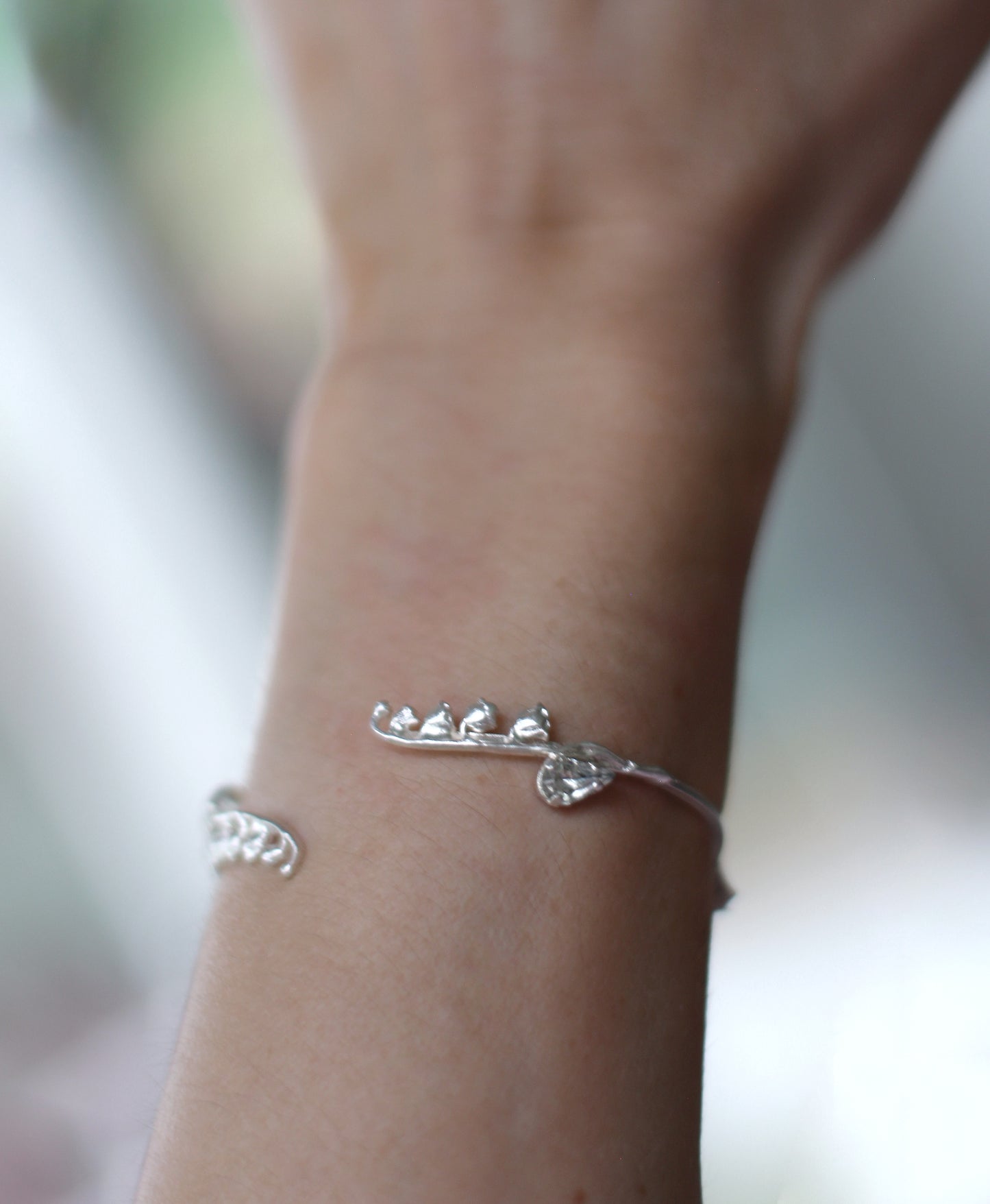 Crystal Lily of the Valley Bracelet