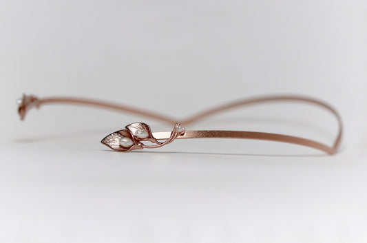 Calla Lily Goddess Crown
