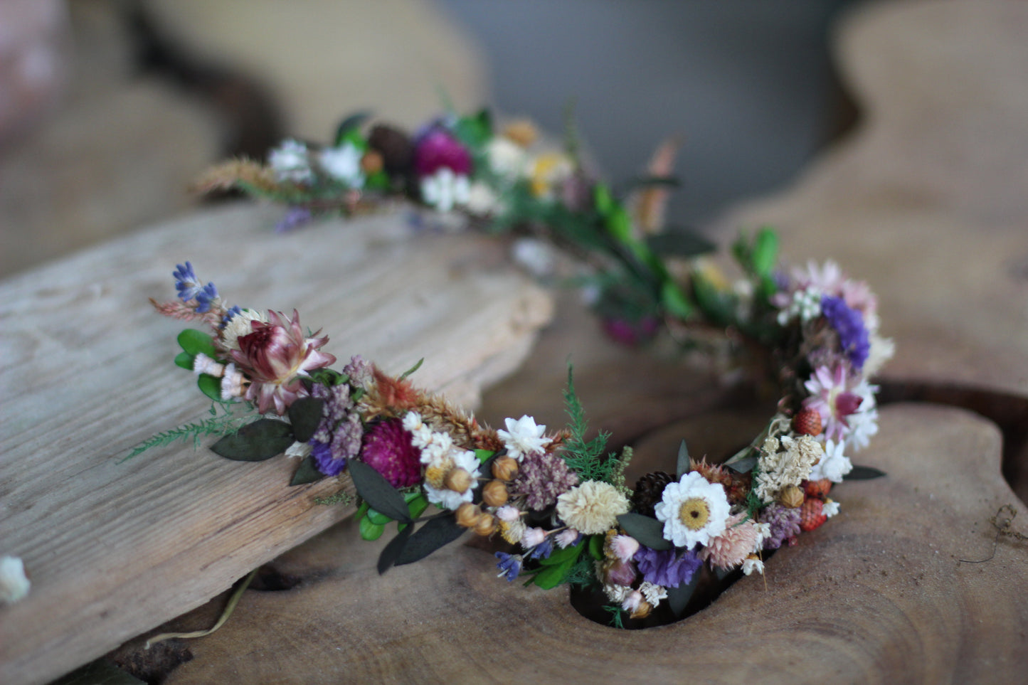 Pre-Order * Dried Flowers Goddess Crown