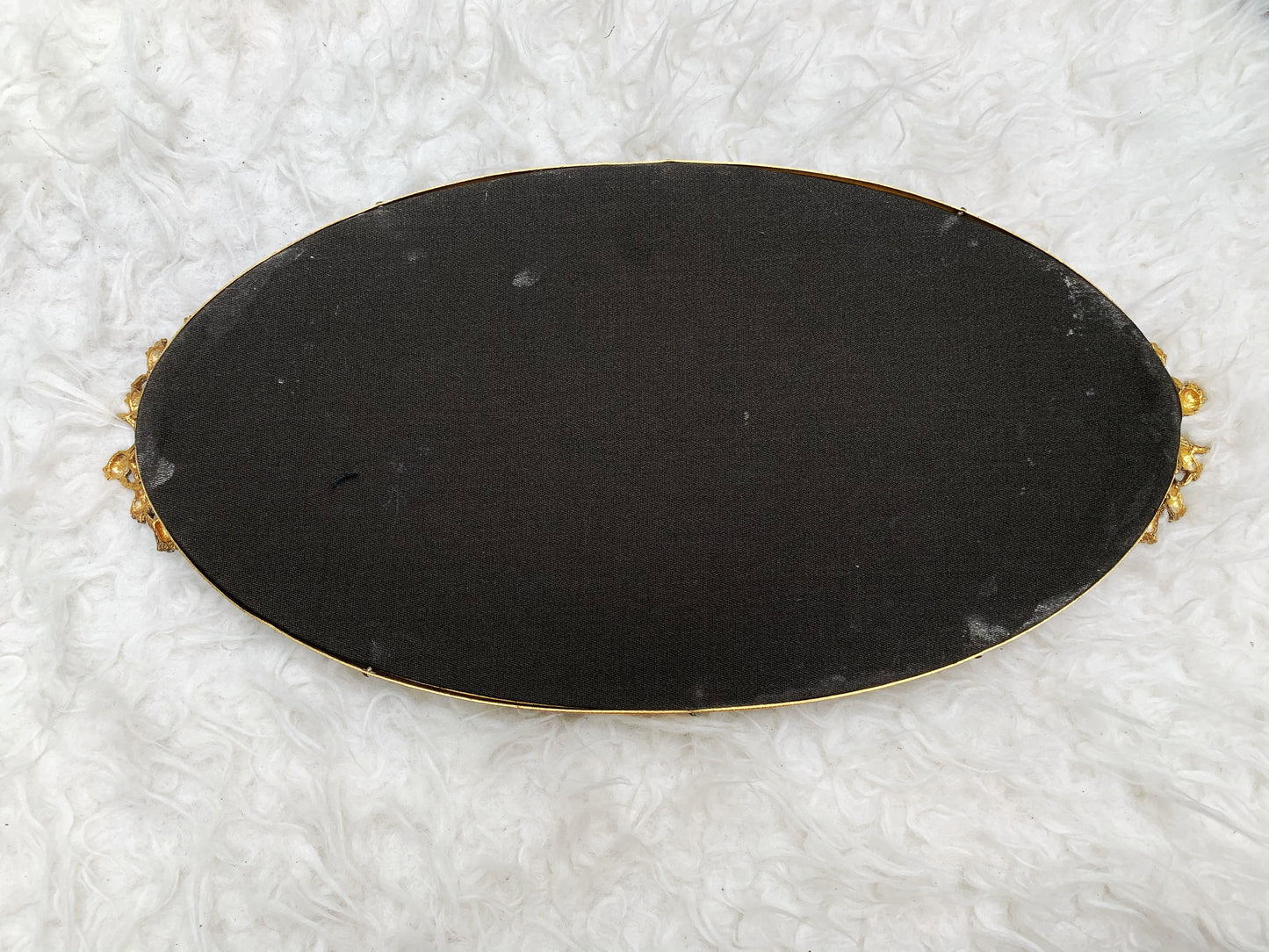 Antique Tulip Mirror Tray