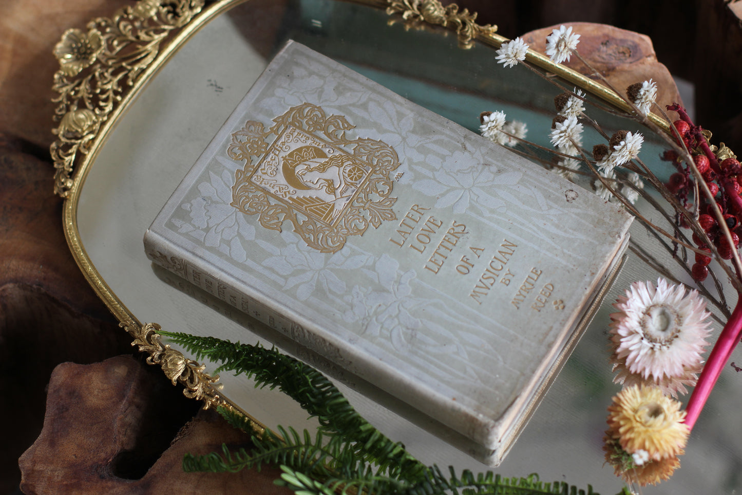 Antique Book: 1905 Edition of Later Love Letters Of a Musican by Myrtle Reed Hardback Cover