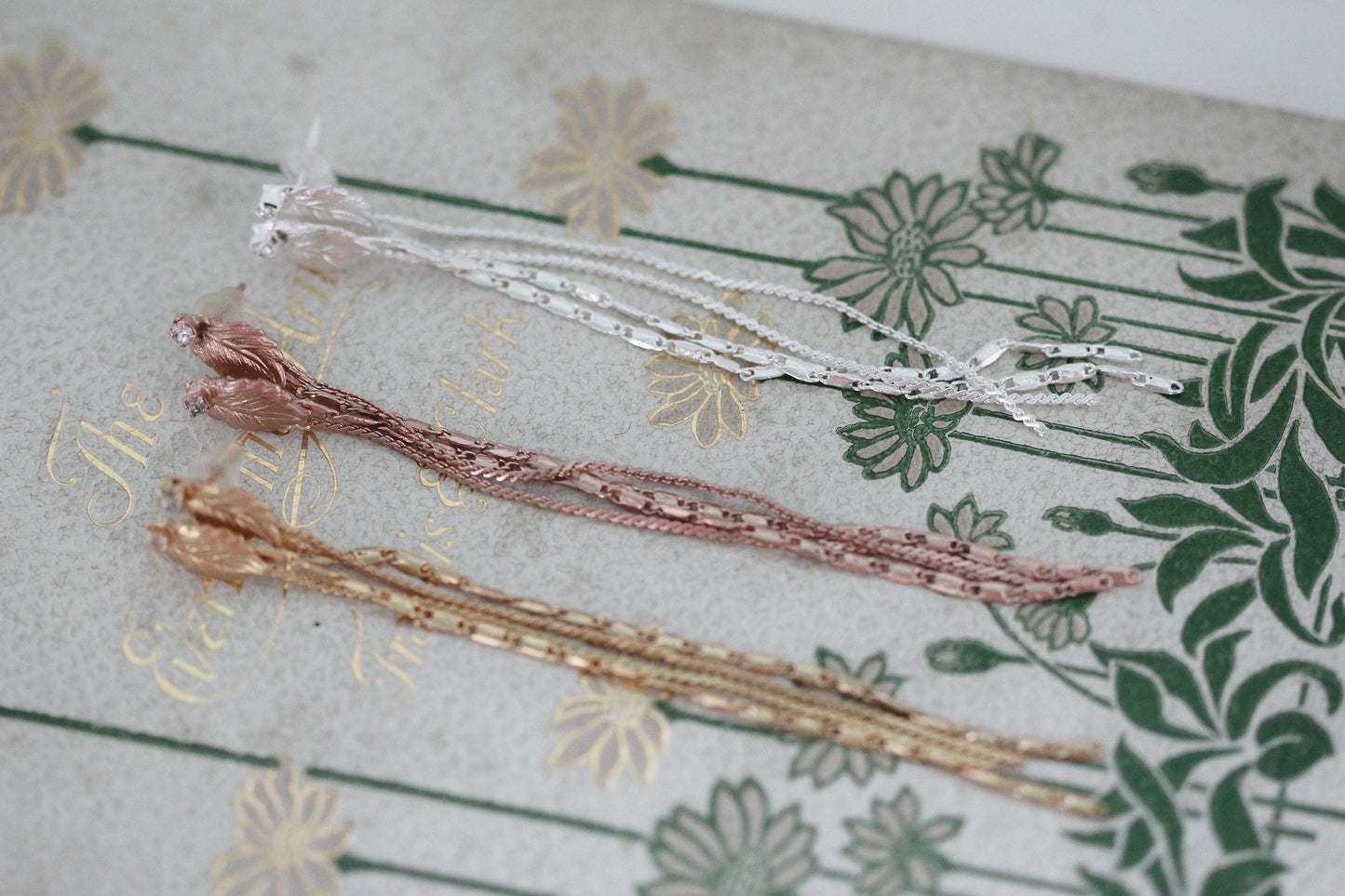 Aerin Crystals Chains Earrings