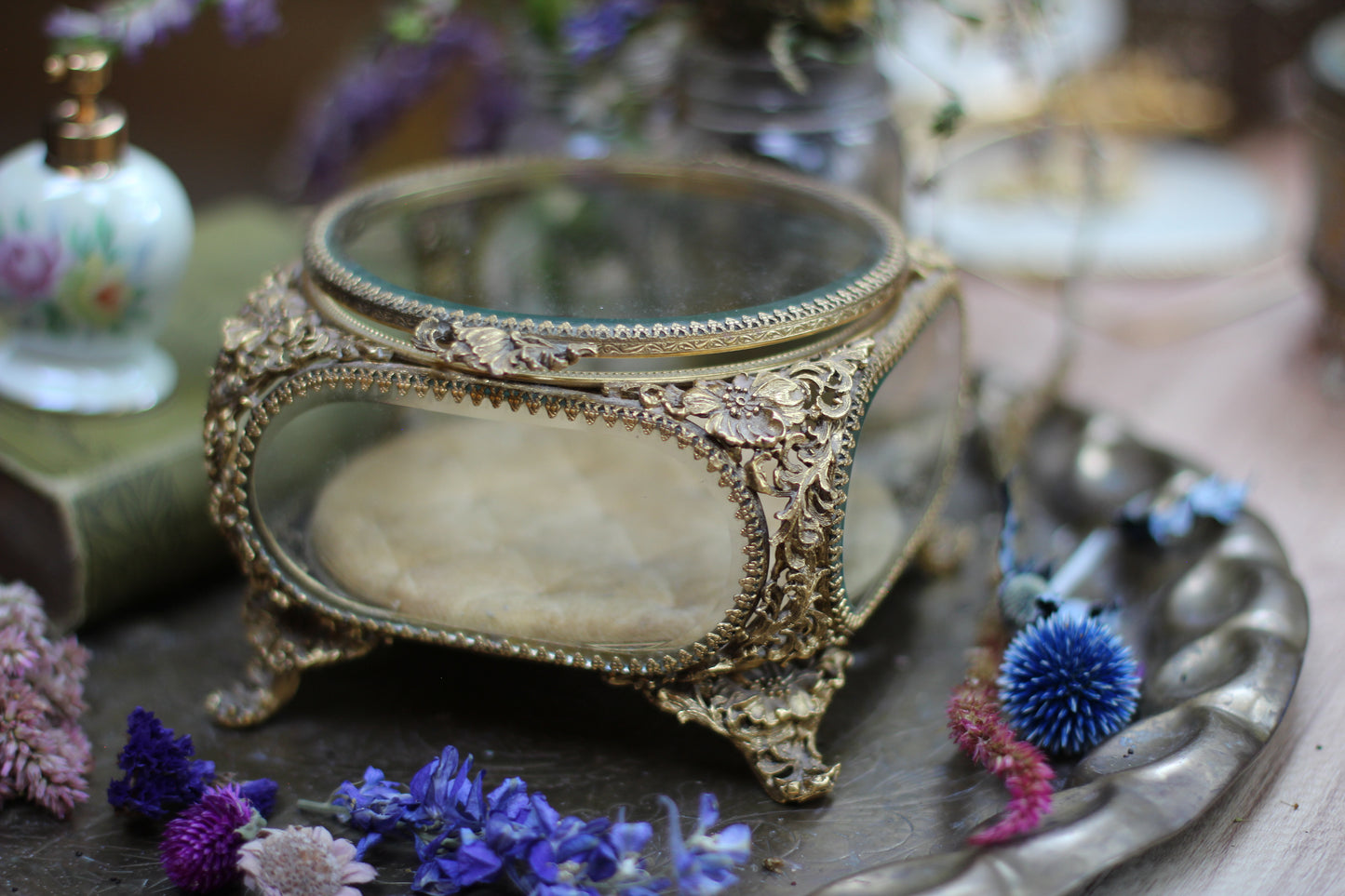 Antique Matson Jewelry Box