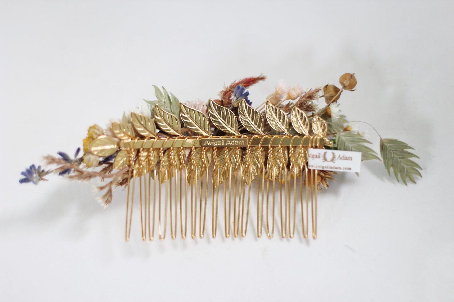 Pre-Order * Athena Dried Flowers Hair Comb