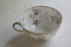 Antique Haviland France Tea Cup Set