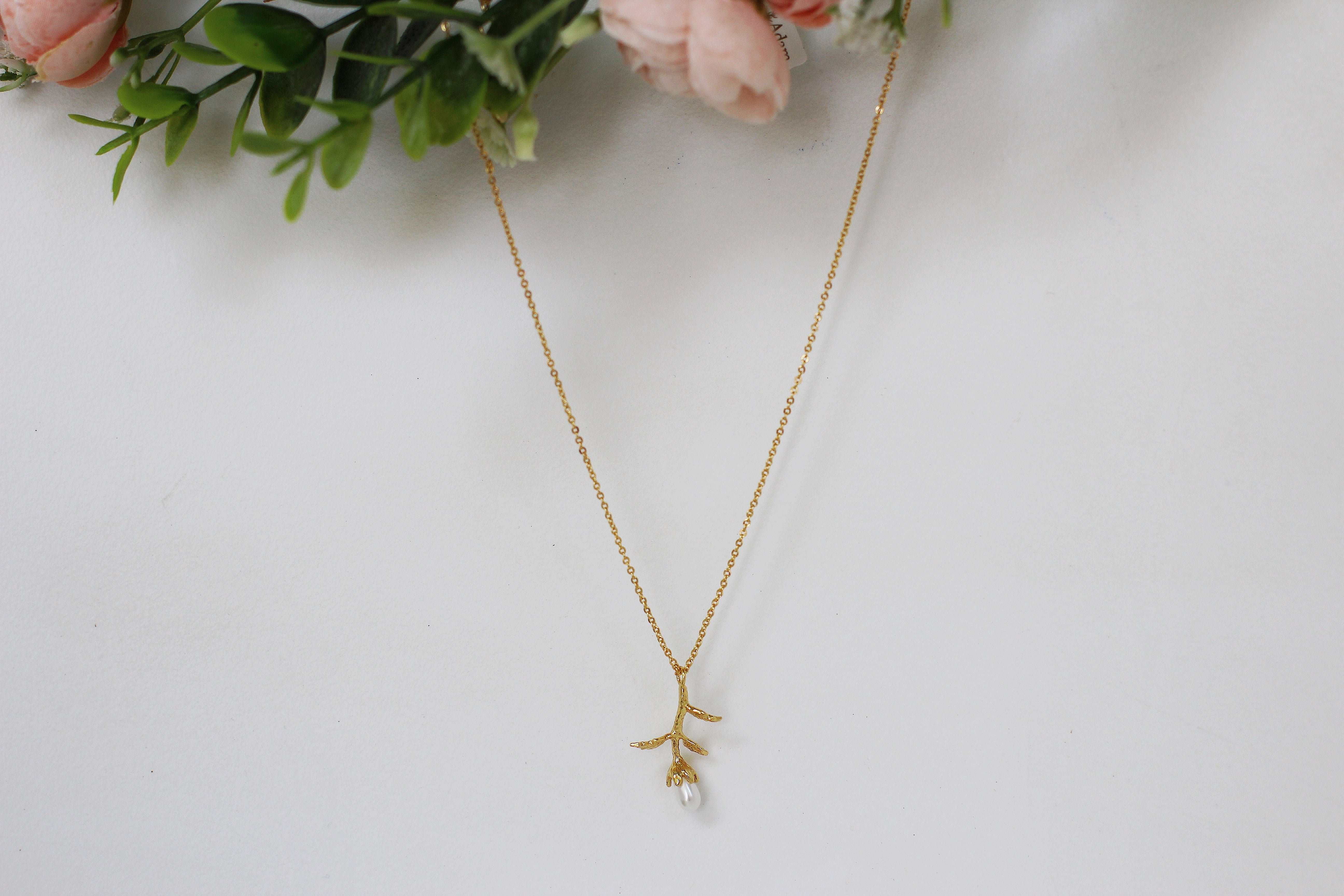 seed and sage rose necklace Wild Rose Necklace Silver