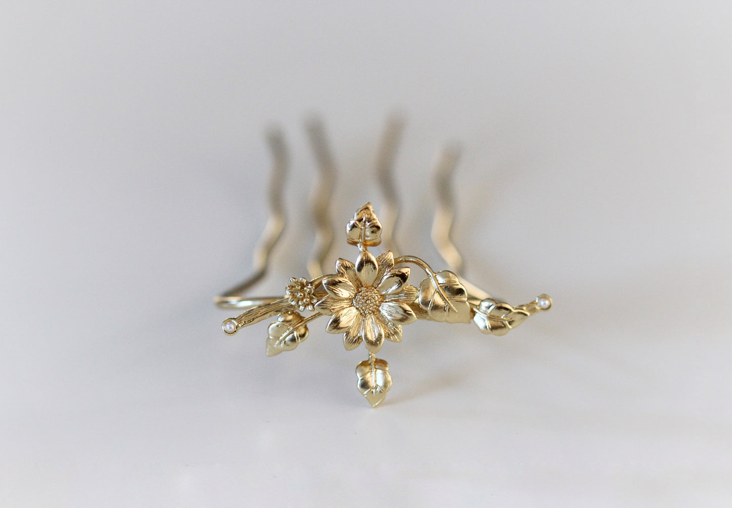 Wild Sunflower Hair Prong