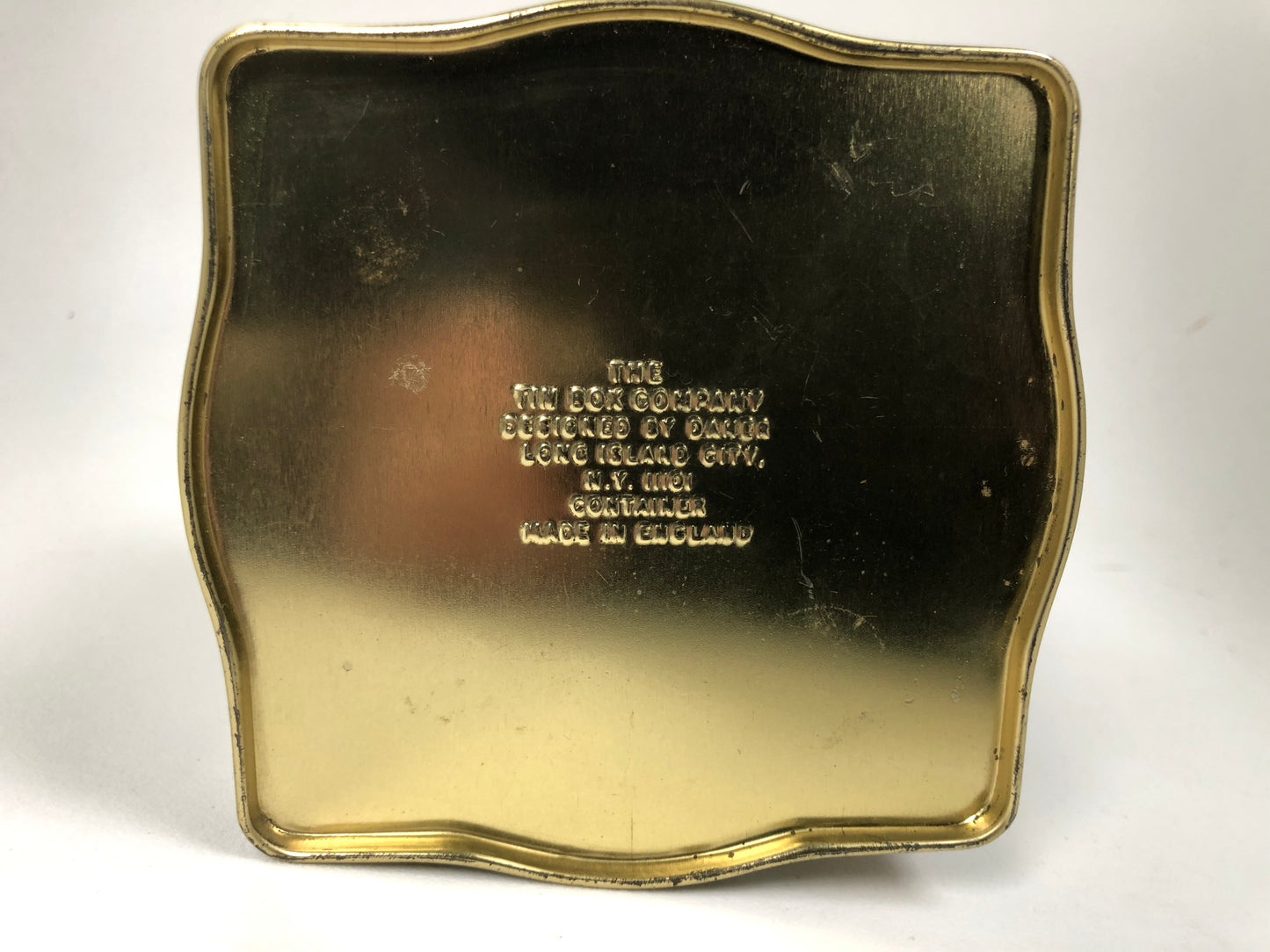 Vintage Floral Tin Box