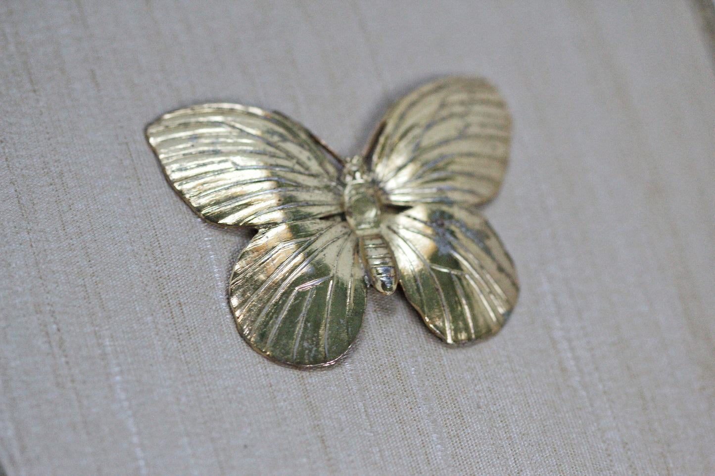 Vintage Butterfly Vanity Set